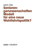 Cover: Seniorengenossenschaften - VS Verlag f&uuml;r Sozialwissenschaften