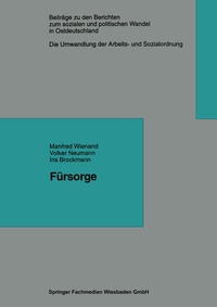 Enlarge image Cover: Fürsorge - VS Verlag für Sozialwissenschaften
