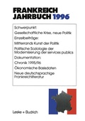 Cover: Frankreich-Jahrbuch 1996 - VS Verlag f&uuml;r Sozialwissenschaften