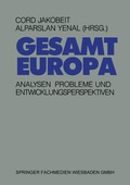 Cover: Gesamteuropa - VS Verlag f&uuml;r Sozialwissenschaften