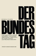 Cover: Der Bundestag - VS Verlag f&uuml;r Sozialwissenschaften