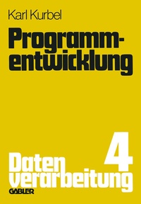 Enlarge image Cover: Programmentwicklung - Springer Gabler