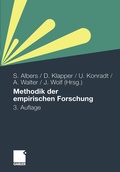 Cover: Methodik der empirischen Forschung - Springer Gabler