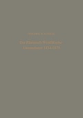 Cover: Der rheinisch-Westf&auml;lische Unternehmer 1834 - 1879 - VS Verlag f&uuml;r Sozialwissenschaften