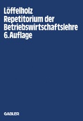 Cover: Repetitorium der Betriebswirtschaftslehre - Springer Gabler