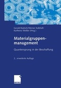 Cover: Materialgruppenmanagement - Springer Gabler