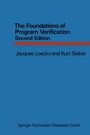 Cover: The Foundations of Program Verification - Vieweg+Teubner Verlag
