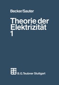 Cover: Theorie der Elektrizit&auml;t - Vieweg+Teubner Verlag
