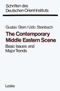 Cover: The Contemporary Middle Eastern Scene - VS Verlag f&uuml;r Sozialwissenschaften