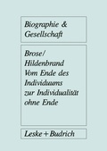 Cover: Vom Ende des Individuums zur Individualit&auml;t ohne Ende - VS Verlag f&uuml;r Sozialwissenschaften