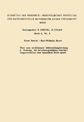 Cover: &Uuml;ber eine nichtlineare Differentialgleichung 2. Ordnung die bei einem gewissen Absch&auml;tzungsverfahren eine besondere Rolle spielt - VS Verlag f&uuml;r Sozialwissenschaften