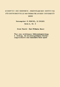 Cover: &Uuml;ber eine nichtlineare Differentialgleichung 2. Ordnung die bei einem gewissen Absch&auml;tzungsverfahren eine besondere Rolle spielt - VS Verlag f&uuml;r Sozialwissenschaften