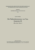 Cover: Der Psalmenkommentar von Tura - VS Verlag f&uuml;r Sozialwissenschaften