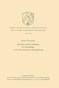 Cover: Das Recht auf freie Entfaltung der Pers&ouml;nlichkeit in der h&ouml;chstrichterlichen Rechtsprechung - VS Verlag f&uuml;r Sozialwissenschaften