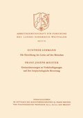 Cover: Die Einwirkung des L&auml;rms auf den Menschen - VS Verlag f&uuml;r Sozialwissenschaften