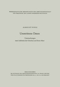 Cover: Umstrittene Daten - VS Verlag f&uuml;r Sozialwissenschaften
