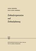 Cover: Einkaufsorganisation und Einkaufsplanung - Springer Gabler