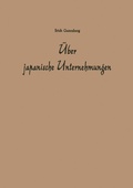 Cover: &Uuml;ber japanische Unternehmungen - Springer Gabler