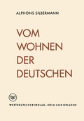 Cover: Vom Wohnen der Deutschen - VS Verlag f&uuml;r Sozialwissenschaften