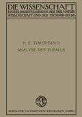 Cover: Die Analyse des Zufalls - Vieweg+Teubner Verlag