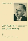 Cover: Vom Radiothor zur Uranspaltung - Vieweg+Teubner Verlag