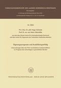 Cover: Eignungsprognose und Ausbildungserfolg - VS Verlag f&uuml;r Sozialwissenschaften