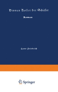 Enlarge image Cover: Dismas Koller der Schäfer - Vieweg+Teubner Verlag