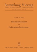 Cover: Elektrolumineszenz und Elektrophotolumineszenz - Vieweg+Teubner Verlag