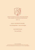 Cover: Vom Krebsproblem - heute und morgen. Virus und Krebs - VS Verlag f&uuml;r Sozialwissenschaften