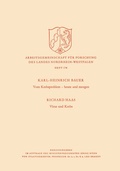 Cover: Vom Krebsproblem - heute und morgen. Virus und Krebs - VS Verlag f&uuml;r Sozialwissenschaften