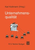 Cover: Unternehmensqualit&auml;t - Vieweg+Teubner Verlag