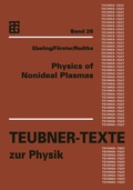 Cover: Physics of Nonideal Plasmas - Vieweg+Teubner Verlag