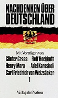 Cover: Nachdenken &uuml;ber Deutschland 1 - Verlag d. Nation