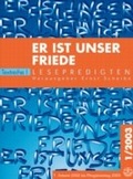 Cover: Er ist unser Friede - Evangelische Verlagsanstalt