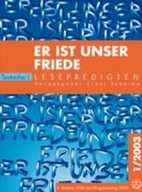 Enlarge image Cover: Er ist unser Friede - Evangelische Verlagsanstalt