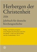 Cover: Herbergen der Christenheit. Jahrbuch f&uuml;r deutsche Kirchengeschichte - Evangelische Verlagsanstalt