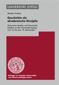 Cover: Geschichte als akademische Disziplin - Evangelische Verlagsanstalt