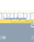 Cover: Er ist unser Friede / . Lesepredigten Textreihe I/2 - Broschur + CD - Evangelische Verlagsanstalt