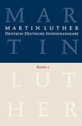 Cover: Martin Luther: Deutsch-Deutsche Studienausgabe Band 2 - Evangelische Verlagsanstalt