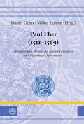 Cover: Paul Eber (1511-1569) - Evangelische Verlagsanstalt