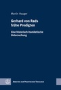 Cover: Gerhard von Rads fr&uuml;he Predigten - Evangelische Verlagsanstalt