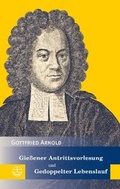 Cover: Gie&szlig;ener Antrittsvorlesung sowie andere Dokumente seiner Gie&szlig;ener Zeit und Gedoppelter Lebenslauf - Evangelische Verlagsanstalt