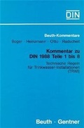 Cover: Kommentar zu DIN 1988 Teil 1 bis Teil 8 - DIN Media