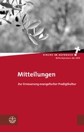 Cover: Mitteilungen - Evangelische Verlagsanstalt