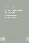 Abbildung von: '... und nicht die Perlen vor die Säue' - Evangelische Verlagsanstalt