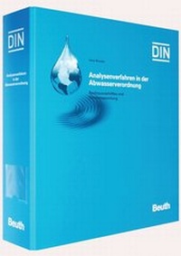 Abbildung von: Analysenverfahren in der Abwasserverordnung - DIN Media