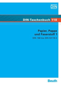 Enlarge image Cover: Papier, Pappe und Faserstoff 1 - DIN Media
