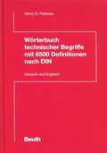 Cover: W&ouml;rterbuch technischer Begriffe mit 6500 Definitionen nach DIN - DIN Media