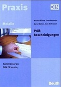 Cover: Pr&uuml;fbescheinigungen - DIN Media