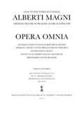 Cover: Opera Omnia / De unitate intellectus. De XV problematibus. Problemata determinata. De fato - Aschendorff